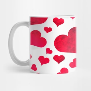 Valentine Heart Pattern Mug